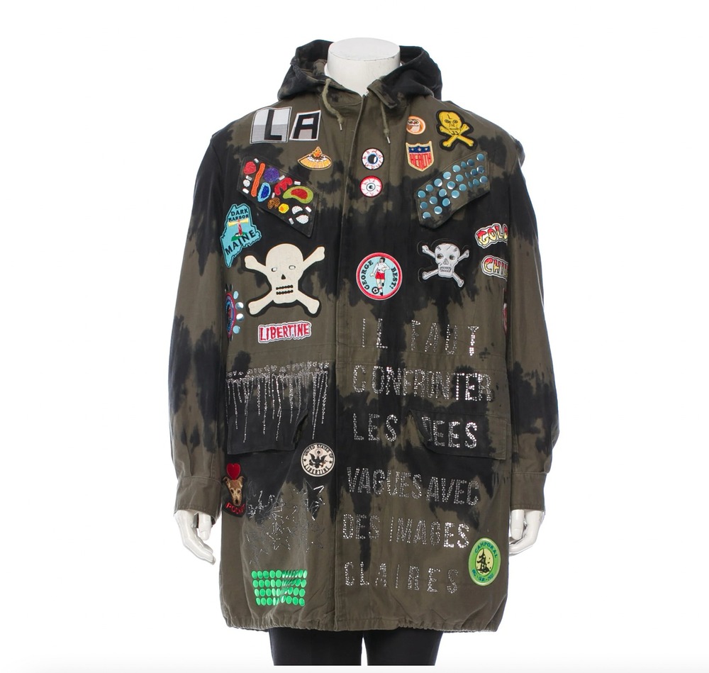 Libertine Embellished Patchwork Anorak Jacket